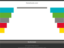 Tablet Screenshot of fiestafoods.com